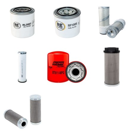 HAYTER LT 322 Filter Service Kit w/Kubota  Eng. SN  922C001001-