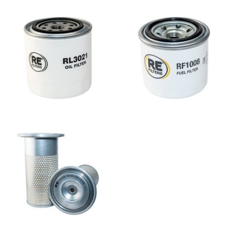 Hayter T24/T44/ T224 Mower Filter Service Kit/ w/Kubota Eng/ Air/ Oil/ Fuel
