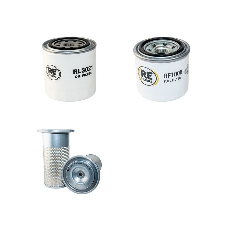 HAYTER T 24 Filter Service Kit Air Oil Fuel Filters w/Kubota  Eng.