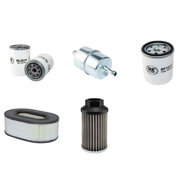HEIZOHACK HM 4-300 VM Filter Service Kit w/Hatz 4L41C Eng. 2009-