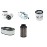 HEIZOHACK HM 6-300 VM Filter Service Kit w/Hatz 4L41C Eng. 2009-