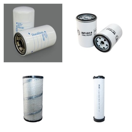 HELI CPCD 100 Filter Service Kit Air Oil Fuel Filters w/ISUZU A6BG1QC2 Eng.