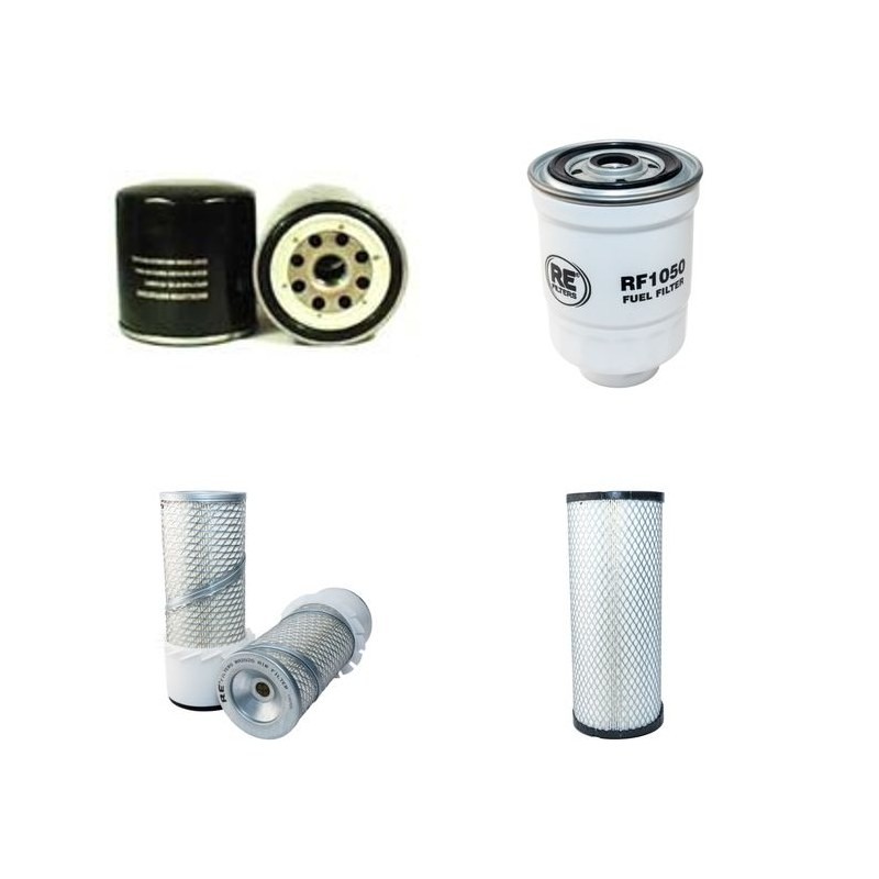 HELI CPCD 15 N Filter Service Kit Air Oil Fuel Filters w/ISUZU C240PKJ-20 Eng.   YR  2007-