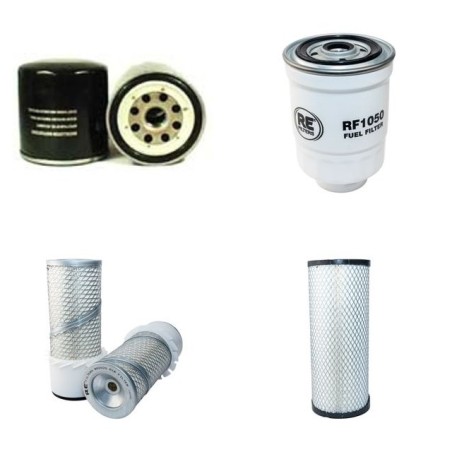 HELI CPCD 15 N Filter Service Kit Air Oil Fuel Filters w/ISUZU C240PKJ-20 Eng.   YR  2007-