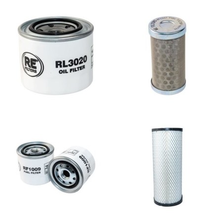 HELI CPCD 25 Filter Service Kit w/Mitsubishi 07U0717 Eng. 2008-