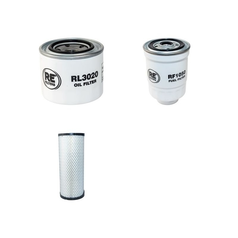 HELI CPCD 25 Filter Service Kit Air Oil Fuel Filters w/ISUZU 4JG2PE01 Eng.