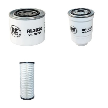 HELI CPCD 25 Filter Service Kit Air Oil Fuel Filters w/ISUZU 4JG2PE01 Eng.