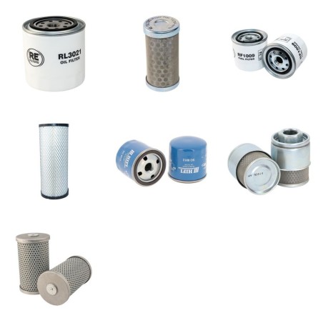 HELI CPCD 25 GREEN Filter Service Kit w/Kubota V2403 Eng.