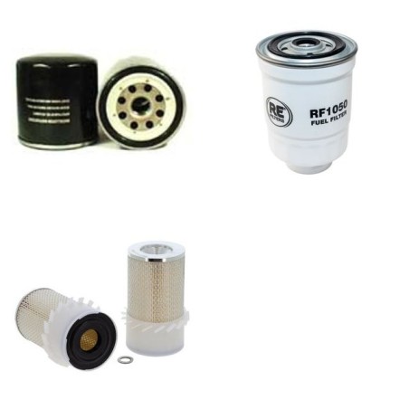 HELI CPCD 25 N-RW 108 Filter Service Kit w/ISUZU AKC240PKJ Eng.   YR  2008