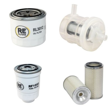 HELI CPCD 25 N-RW 33 B Filter Service Kit w/Yanmar 4TNE98-BQFLC Eng.   YR  2012