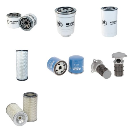 HELI CPCD 25 N-RW 6 Filter Service Kit w/Yanmar 4TNV94L-NH7 Eng.   YR  2007-