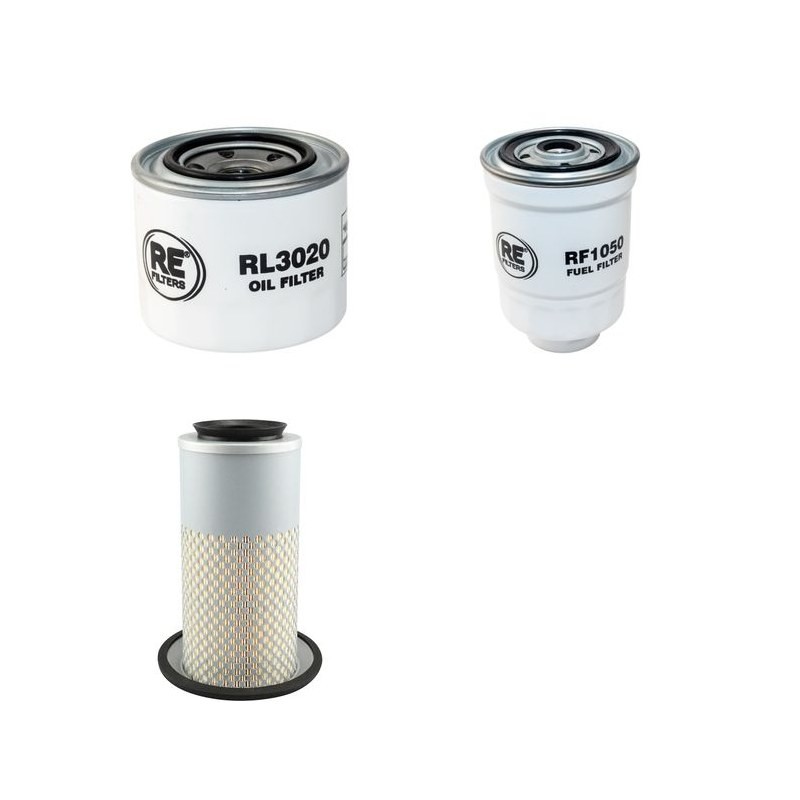 HELI CPCD 25 W9-S Filter Service Kit Air Oil Fuel Filters w/ISUZU  Eng.