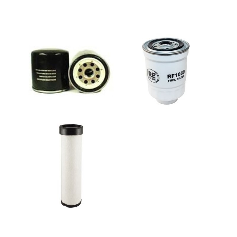 HELI CPCD 30 W Filter Service Kit Air Oil Fuel Filters w/ISUZU C240PKJ Eng.