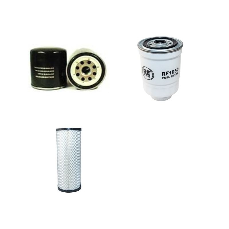 HELI CPCD 35 Filter Service Kit Air Oil Fuel Filters w/ISUZU 4JG28-A Eng.   YR  2006-