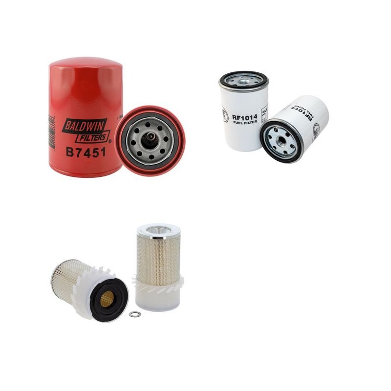 HELI CPCD 35 N Filter Service Kit w/XINCHAI A498BT1 Eng.   YR  2012