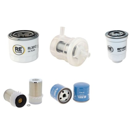 HELI CPCD 35 N-XW33F Filter Service Kit w/Yanmar 4TNE98BQ Eng.