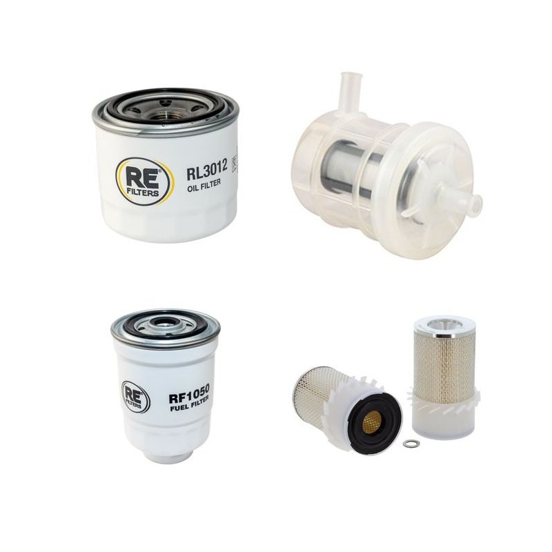 HELI CPCD 35 N-XW33F Filter Service Kit w/Yanmar 4TNE98BQ Eng.