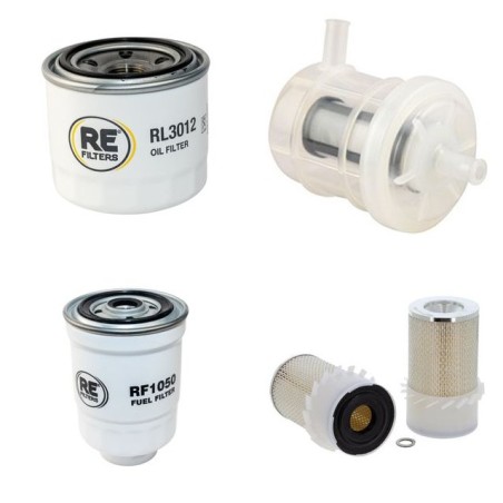 HELI CPCD 35 N-XW33F Filter Service Kit w/Yanmar 4TNE98BQ Eng.