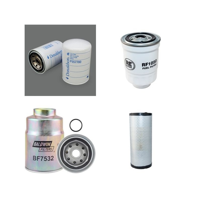 HELI CPCD 40 N Filter Service Kit w/Nissan TD42 Eng.   YR  2007-