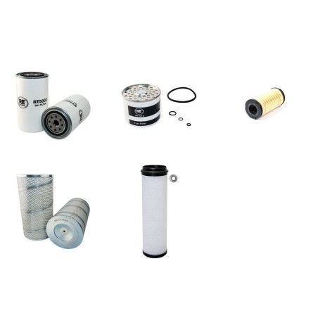HEMAS FARMER 220 CS Filter Service Kit Air Oil Fuel Filters w/Perkins 1104C-44TA Eng.   YR  2006-