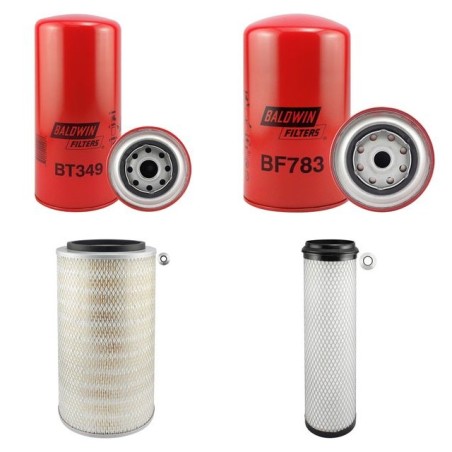 HERRIAU TH 4 Filter Service Kit Air Oil Fuel Filters w/IVECO AIFO  Eng.
