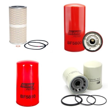 HESSTON 7650 Filter Service Kit w/Detroit  Eng.