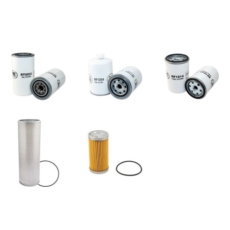 HIDROMEK HMK 200W Filter Service Kit w Cummins 6Bta5.9C Eng.