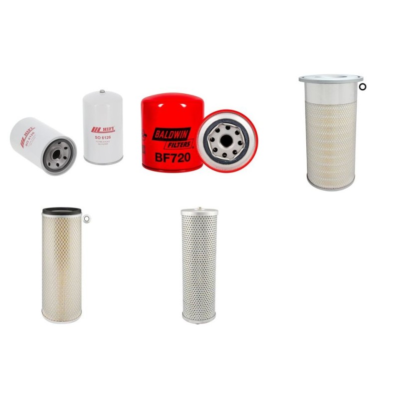 HIDROMEK HMK MG 330 Filter Service Kit w/Mitsubishi  Eng.   YR  2015-