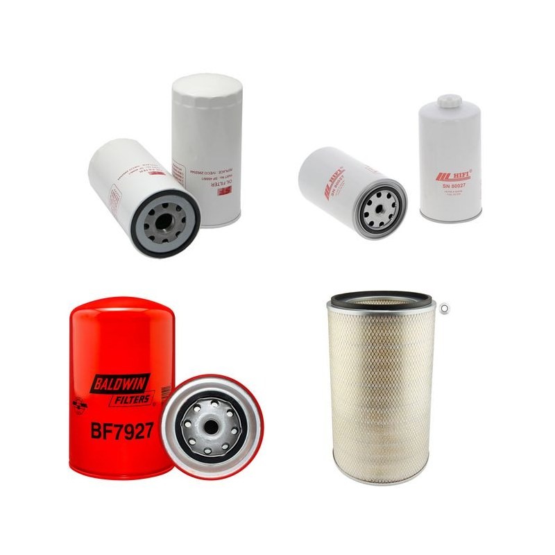 HIMOINSA HFW 305 T5 Filter Service Kit Air Oil Fuel Filters w/IVECO F3AE9685A Eng.