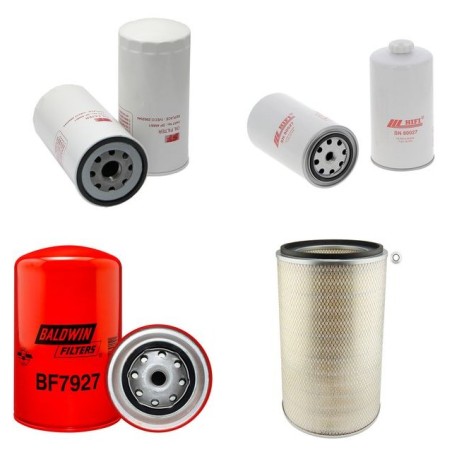 HIMOINSA HFW 305 T5 Filter Service Kit Air Oil Fuel Filters w/IVECO F3AE9685A Eng.