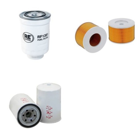 HINO DUTRO 4.6 D Filter Service Kit w/ S05C Eng.   YR  02.06-  KK-XZU3XX