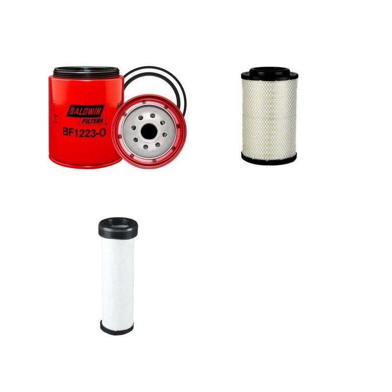 HINO FC4J Filter Service Kit w/HINO JO5CT Eng.   YR  2003-2008