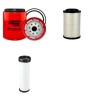 HINO FC4J Filter Service Kit w/HINO JO5CT Eng.   YR  2003-2008