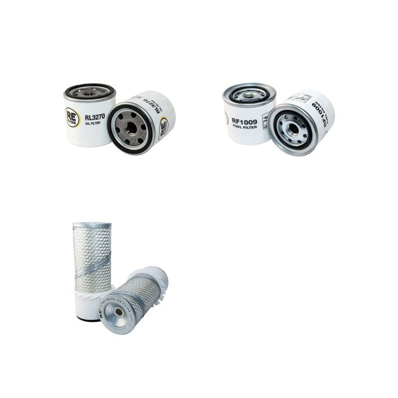 HINOWA DM 15 Filter Service Kit Air Oil Fuel Filters w/Perkins 103.1 Eng.