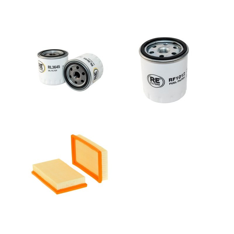HINOWA DM 15 S Filter Service Kit Air Oil Fuel Filters w/Lombardini  Eng.