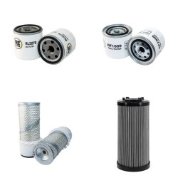 HINOWA DM 30/S Filter Service Kit w/Perkins 4CYL Eng.     42.5 CH