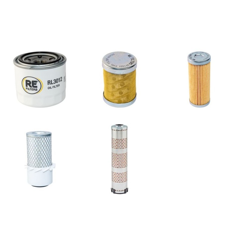 HINOWA HP 1500 Filter Service Kit w/Yanmar 3TNE74 Eng.