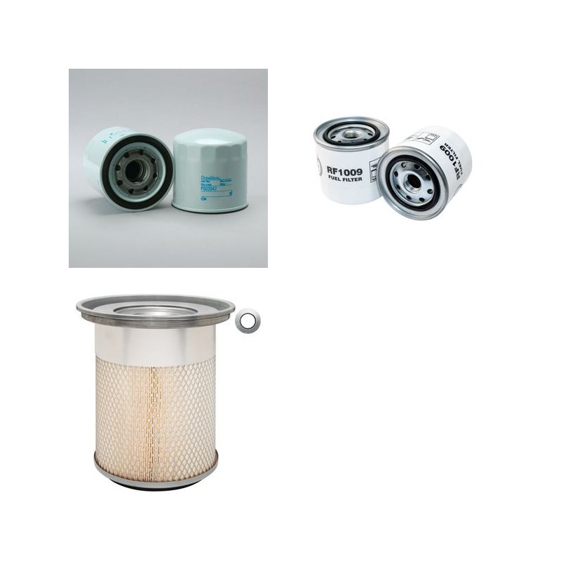 Filter Kit For Hitachi EX 135 UR Filter Service Kit Air Oil Fuel Filters with Isuzu Engine