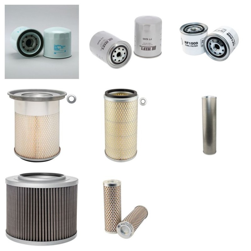 Filter Kit For Hitachi EX 150 Filter Service Kit with Isuzu 4Bd1T Engine