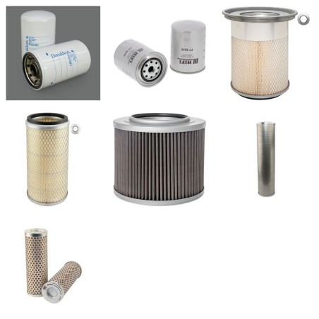 Filter Kit For Hitachi EX 160 Filter Service Kit with Isuzu Engine