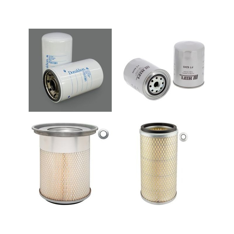 HITACHI EX 160 WD Filter Service Kit Air Oil Fuel Filters w/ISUZU  Eng.