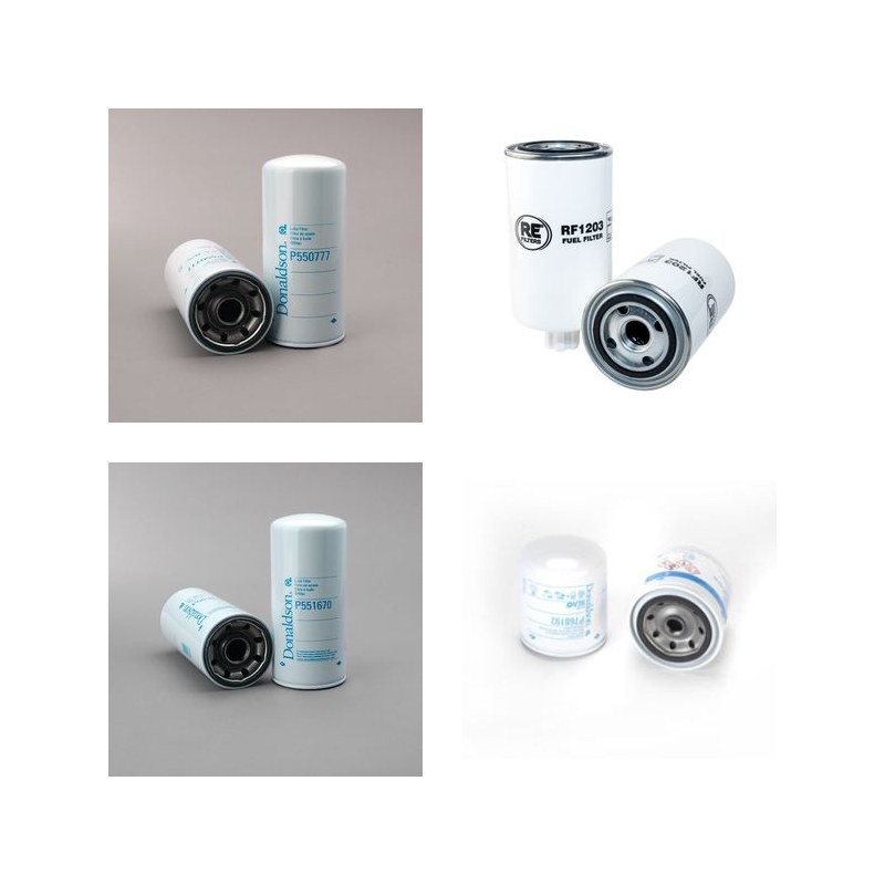 Filter Kit For Hitachi EX180 Filter Service Kit w Cummins Kta1150-C525 Engine