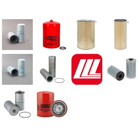 Filter Kit For Hitachi EX 1800-2 Filter Service Kit with Cummins KTA19C Engine
