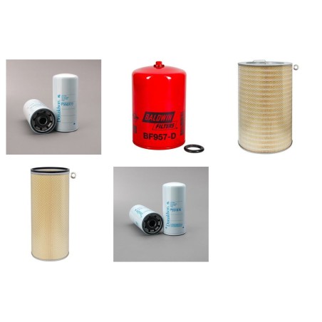 Filter Kit For Hitachi EX 1800-2 Filter Service Kit with Cummins KTA19C Engine