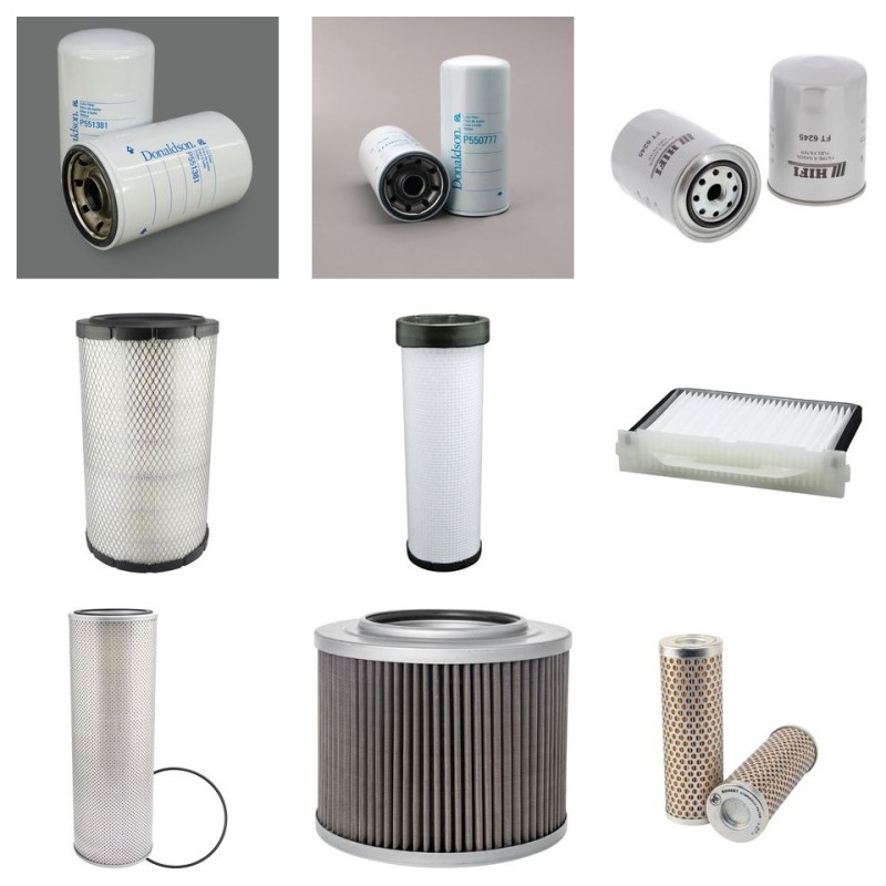 HITACHI EX 200-3 Filter Service Kit w/Isuzu 6Bd1T Eng.