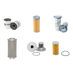 Filter Kit For Hitachi EX25 Filter Service Kit w Isuzu 3KR1 2 Engine Serial No 00175-