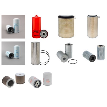 Filter Kit For Hitachi EX 2500 Filter Service Kit with Cummins KTA25C Engine