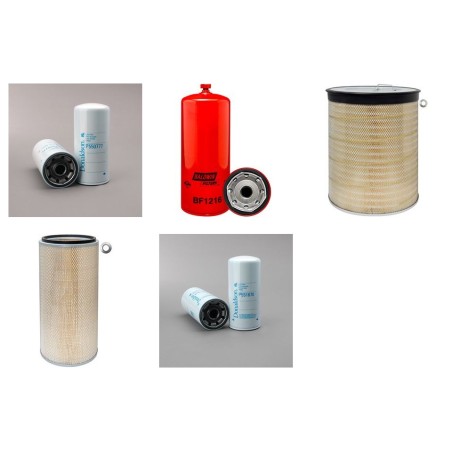 Filter Kit For Hitachi EX 2500 Filter Service Kit with Cummins KTA25C Engine
