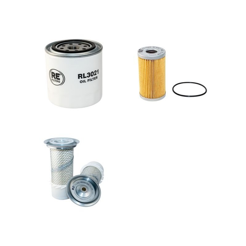 HITACHI EX 40 Filter Service Kit Air Oil Fuel Filters w/Kubota V2203 Eng.