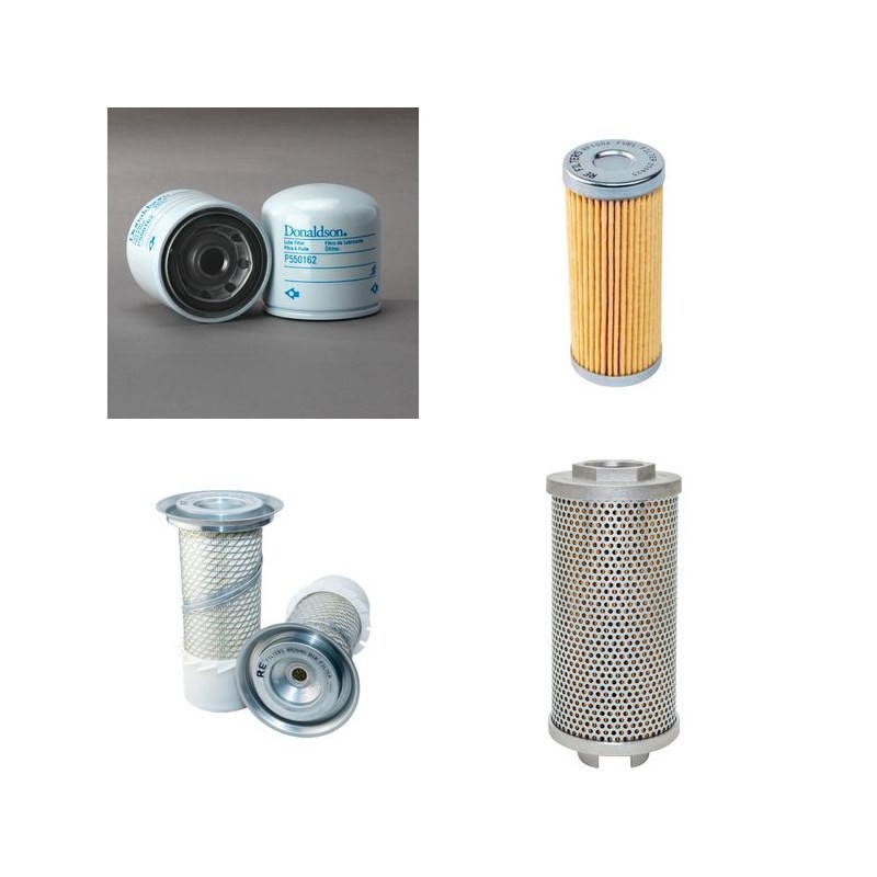 HITACHI EX 40 U Filter Service Kit w/Isuzu 4LE1 Eng. Air, Oil, Fuel Filters